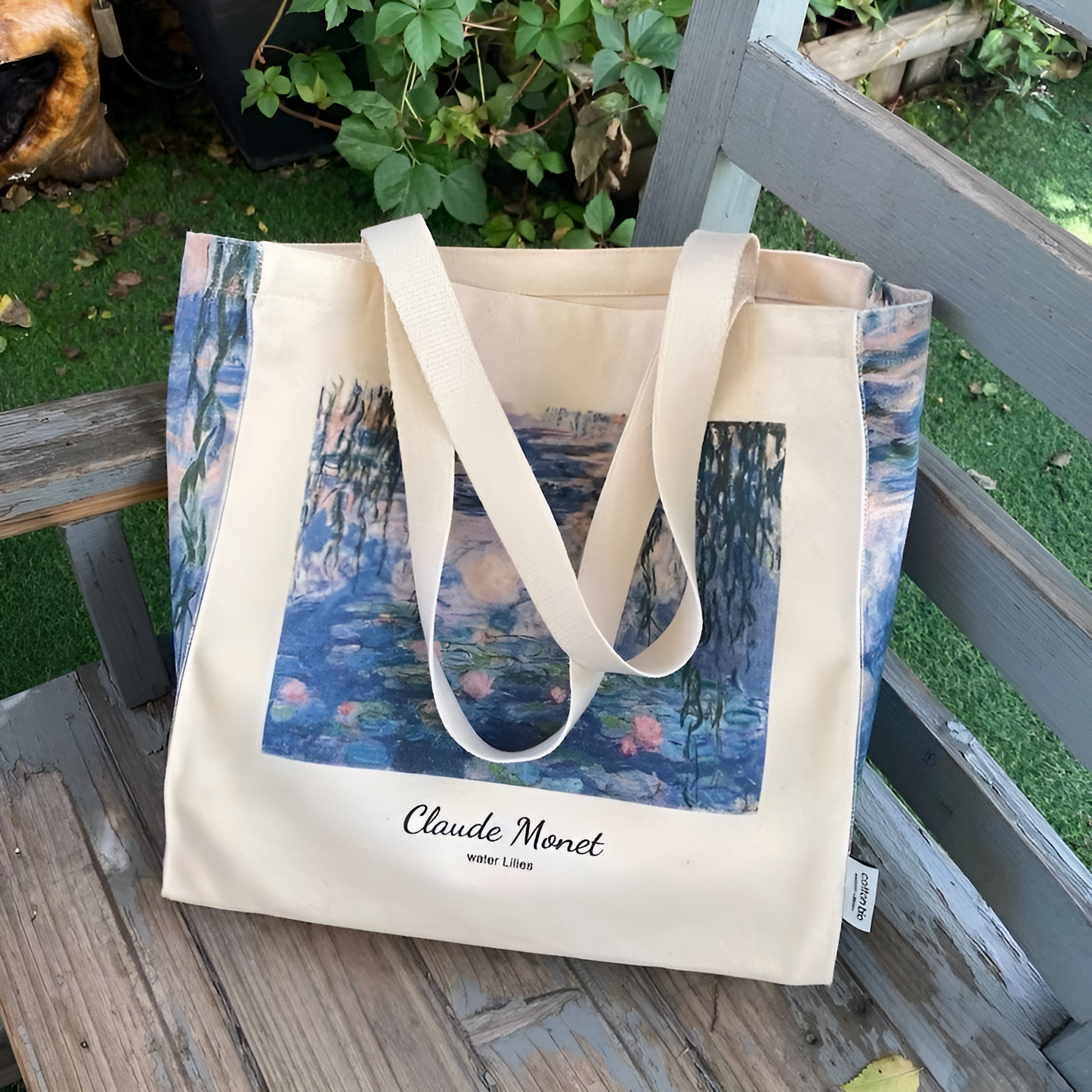 Claude Monet Collection Water Lilies Premium Tote Bag