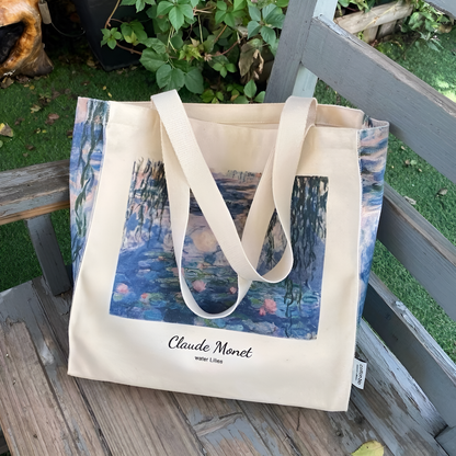Claude Monet Collection Water Lilies Premium Tote Bag