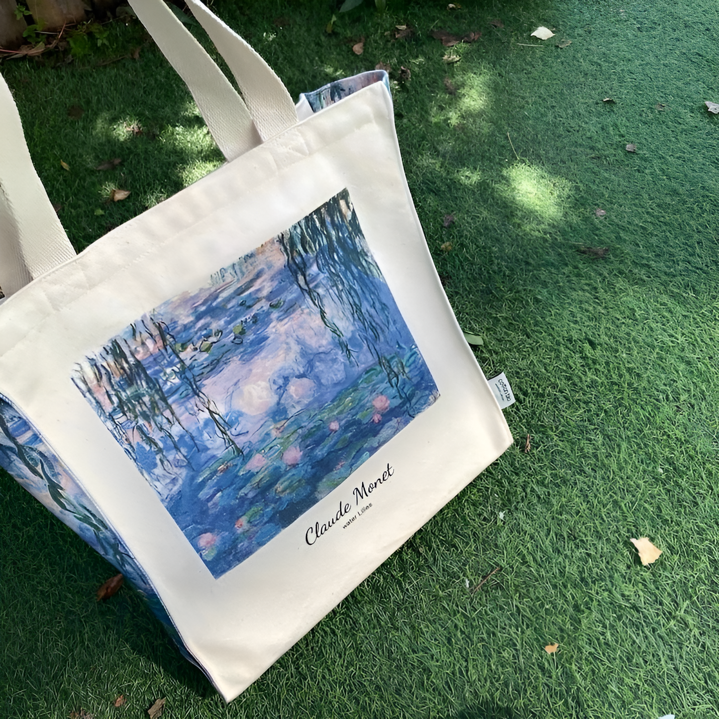 Claude Monet Collection Water Lilies Premium Tote Bag