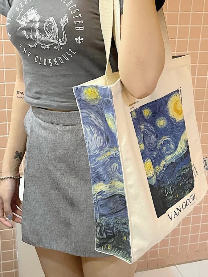 Van Gogh Starry Night Tote Bag
